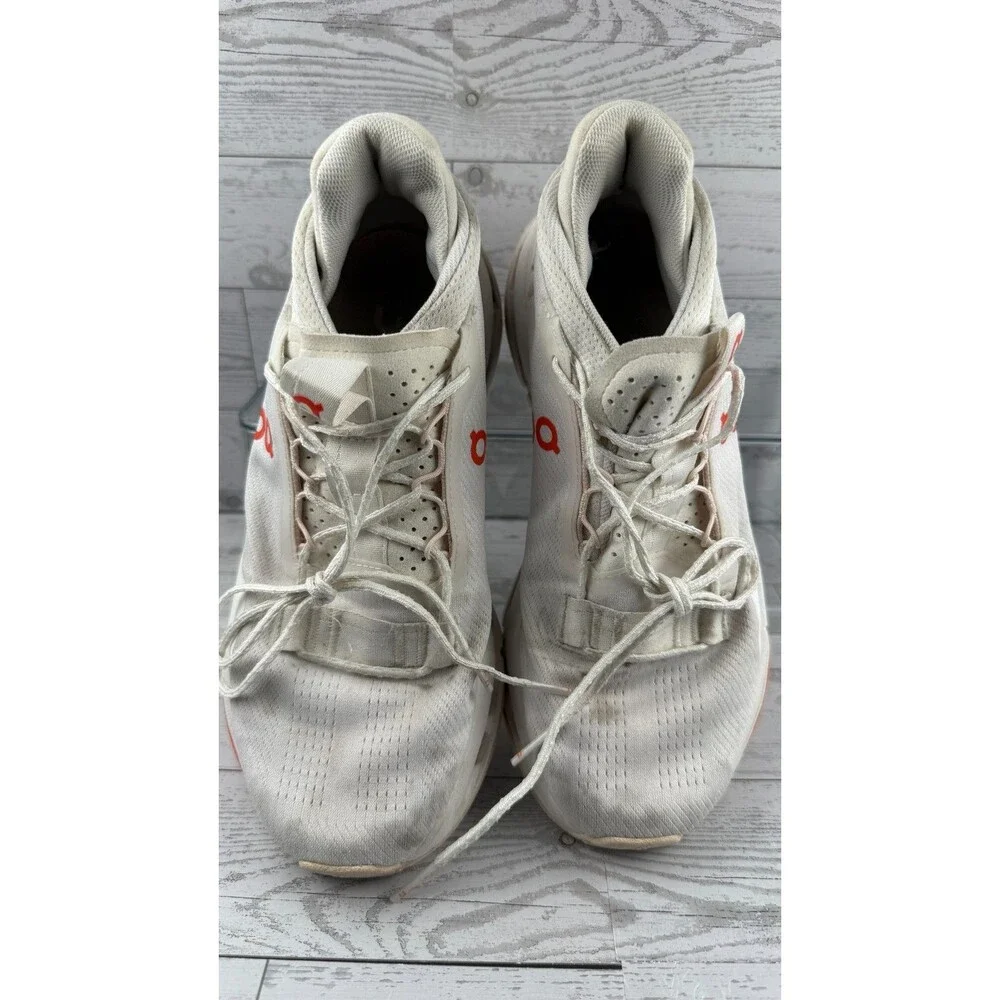 On Cloudnova 2 3WE30220256 White Flame 7B Womens Sneaker Mesh Running Shoes #840